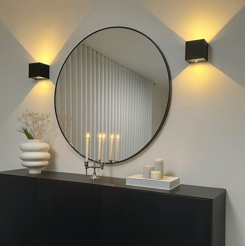 Endless Cube | Cordless Wall Light with Rechargeable Battery