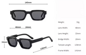 Liam - Retro Bold Square Sunglasses
