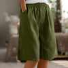 FJØRNA Renee™ Comfort Shorts in soft fabric, featuring an elastic waistband and relaxed fit, perfect for casual wear