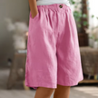 FJØRNA Renee™ Comfort Shorts in soft fabric, featuring a relaxed fit and elastic waistband for casual everyday wear.