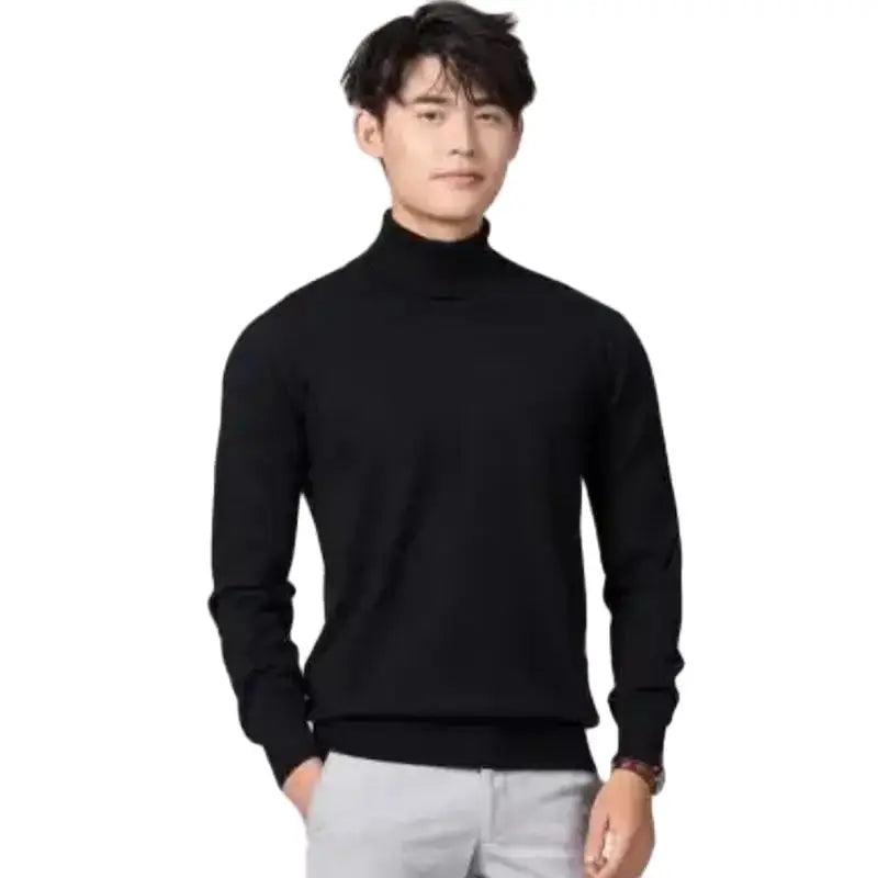 Charlie – Men’s Turtleneck Top + Cozy Style | Sweater 5