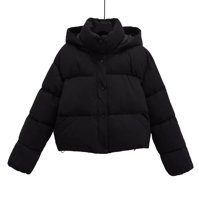 Mia – Black Puffer Jacket for Women - Stylish & Warm | Winter Coats 1