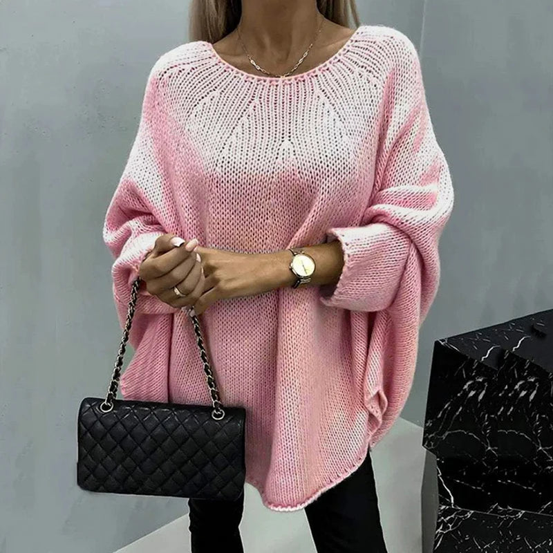 Mia – Crew Neck Women’s Stylish Knit Sweater | Pullover 6