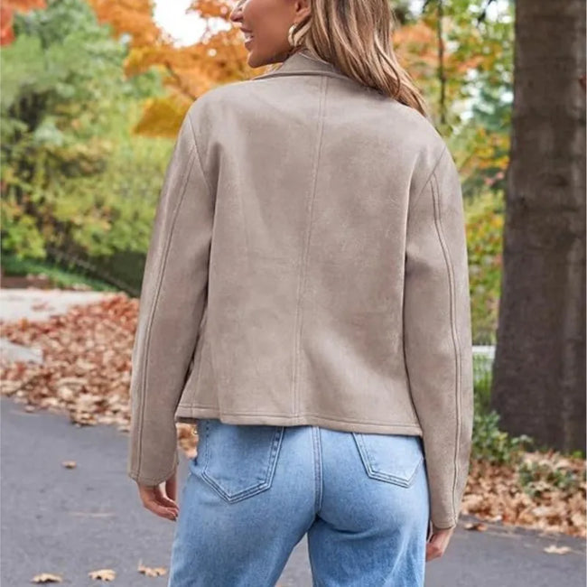 Ava – Leather Jacket + Women’s - Stylish Casual | Short Coat 2