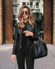 Ava – Leather Jacket Women’s - Stylish/Trendy | Bomber Jacket 1