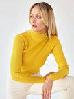 Ribbed Turtleneck Sweater