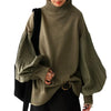 Emma – Turtleneck Top Women’s Elegant | Sweater Coat 3