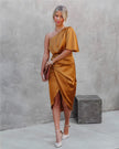 Aurora | Elegant Silk Dress for Evening & Special Occasions