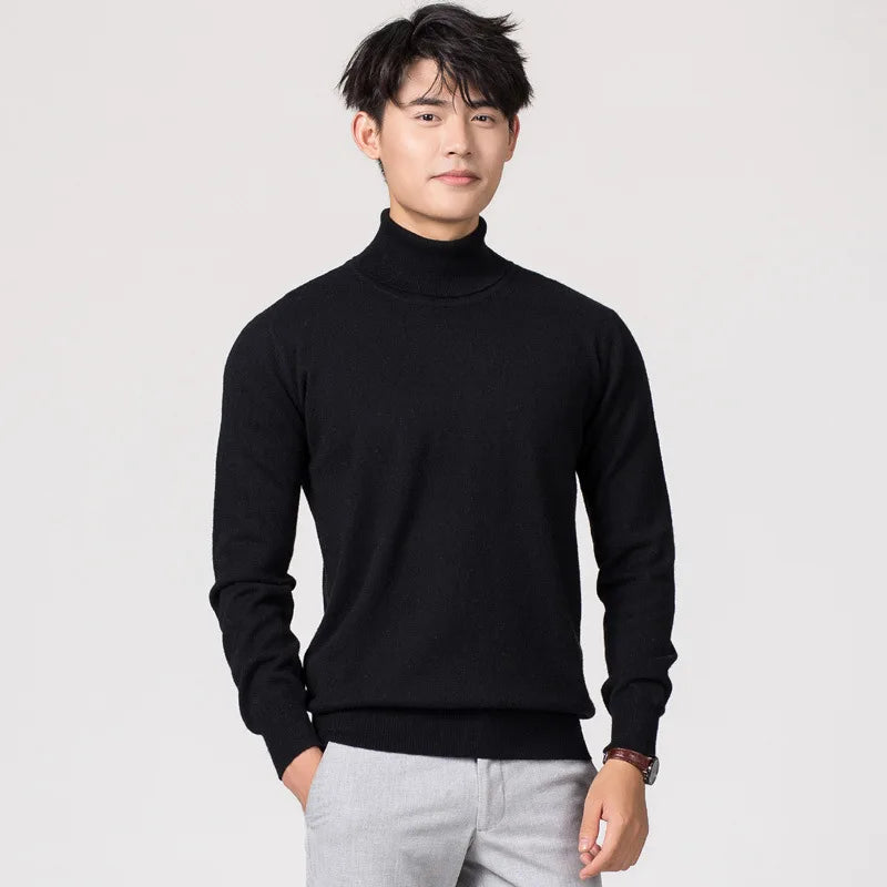 Charlie – Men's Sweater + Men's - Cozy/Chic | Turtleneck Top 11