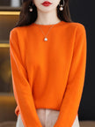 Alex – Crew Neck Women’s Classic Sweater | Soft Merino Wool 15