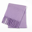 Luxury Winter Scarf Solid Color