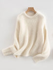 Ava – Crew Neck Women's Sweater | Cozy Casual Knitwear 12