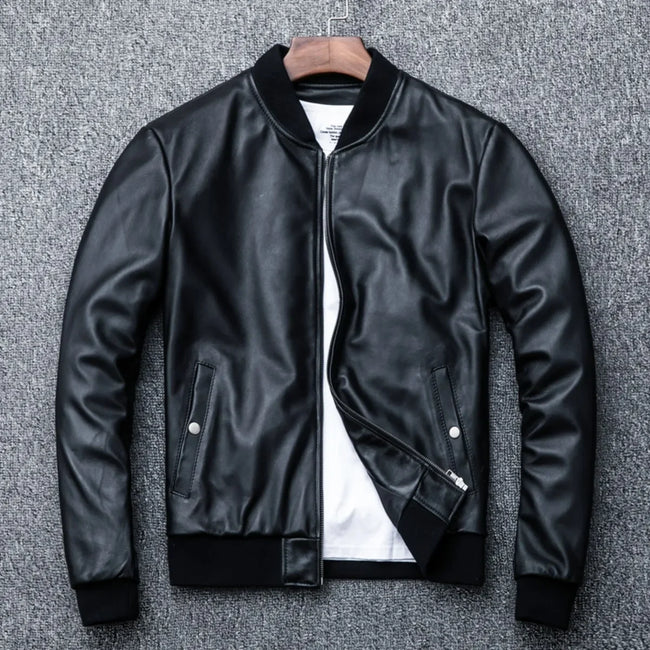Ethan – Men's Leather Jacket Stylish Motorcycle | Outerwear 1