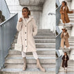 Emma | Elegant Single-Button Coat with Luxurious Shoulder Design