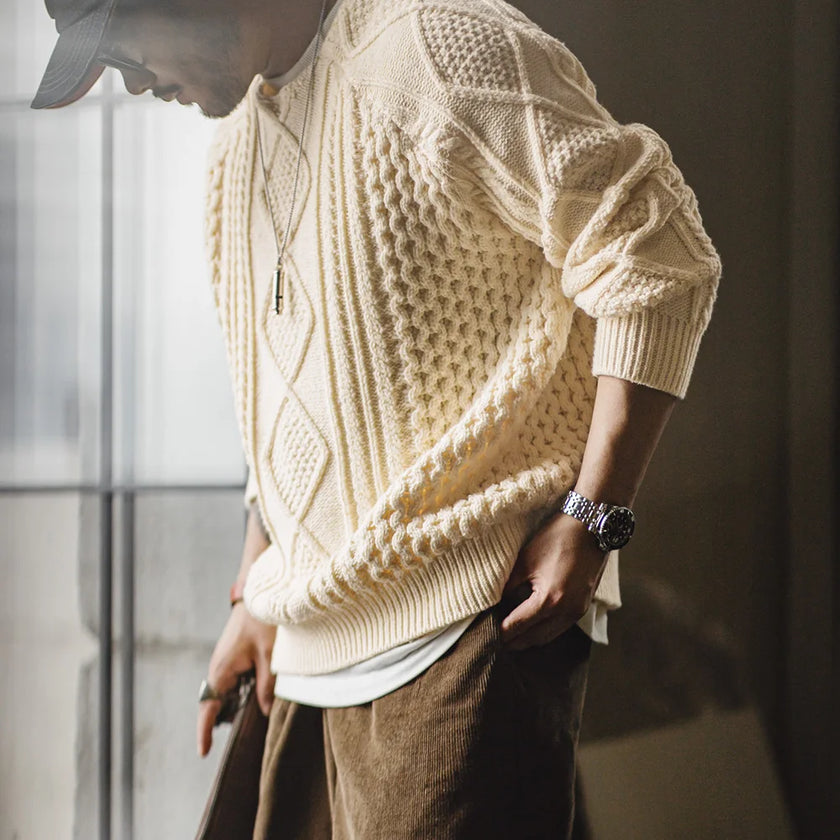 Max – jumper Men’s Cozy Retro | Knit Pullover 2