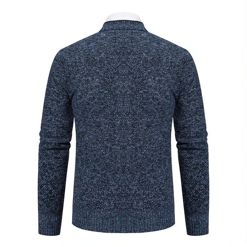 Mark – Mens Zip Up Cardigan Men’s Casual | Sweater Coat 2