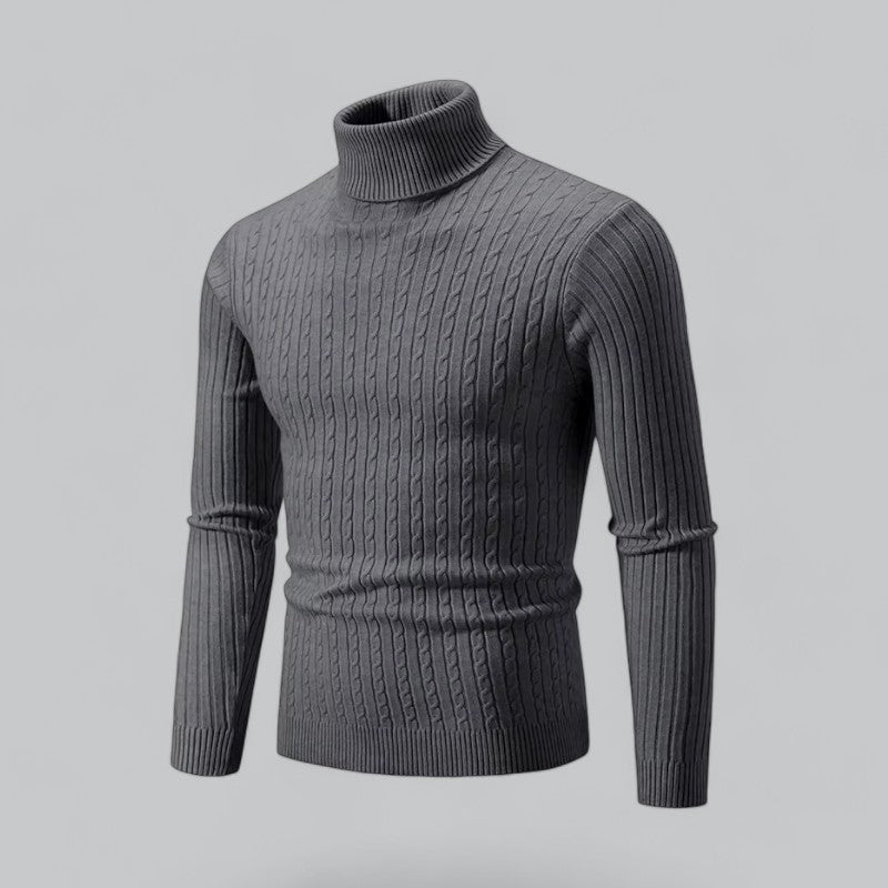 Liam - Men's Turtleneck Pullover