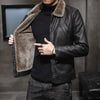Alex – Leather Jacket + Men’s - Stylish/Warm | Winter Coat 1