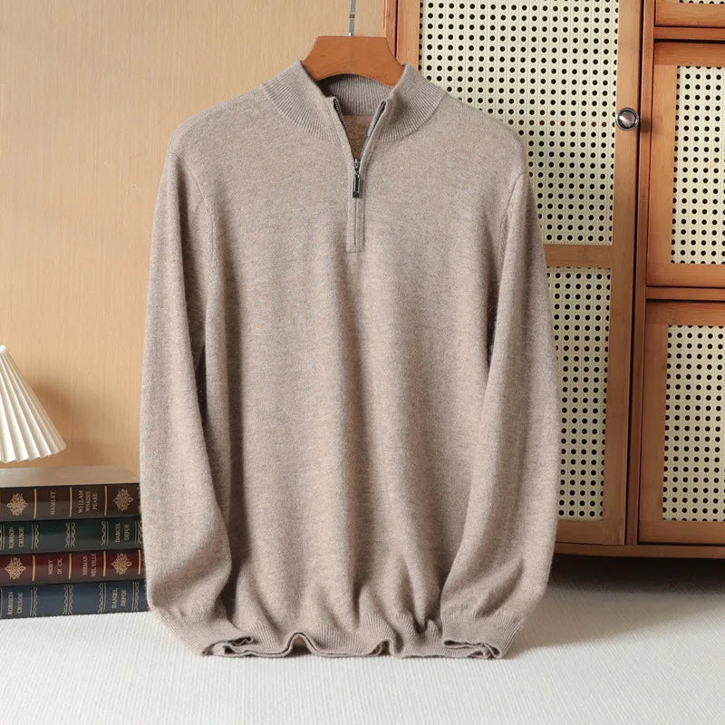 Samuel – Men's Half Zip Sweater - Stylish/Warm | Jumper 7