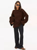 Bella – Women’s Oversized Sweater | Cozy Crew Neck Style 8