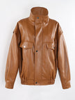 Marco – Leather Jacket Men’s - Stylish Oversized | Outerwear 4