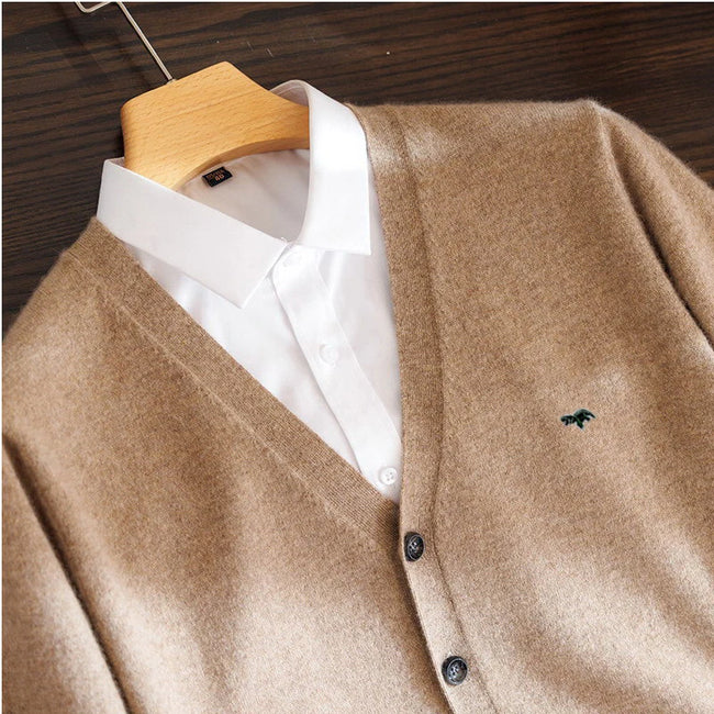 Charles – Mens Cashmere Cardigan + Men’s - Cozy/Chic | Sweater 2