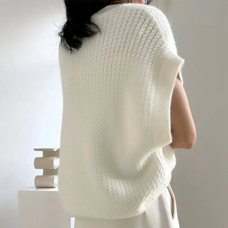 Clara – Sweater Vest Women - Cozy Knit | Fashion Knitwear 6