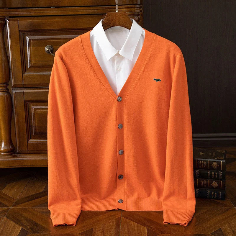 Charles – Mens Cashmere Cardigan + Men’s - Cozy/Chic | Sweater 13