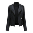 Mia – Leather Jacket + Women’s - Stylish Slim Fit | Biker Coat 15