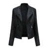 Mia – Leather Jacket + Women’s - Stylish Slim Fit | Biker Coat 15