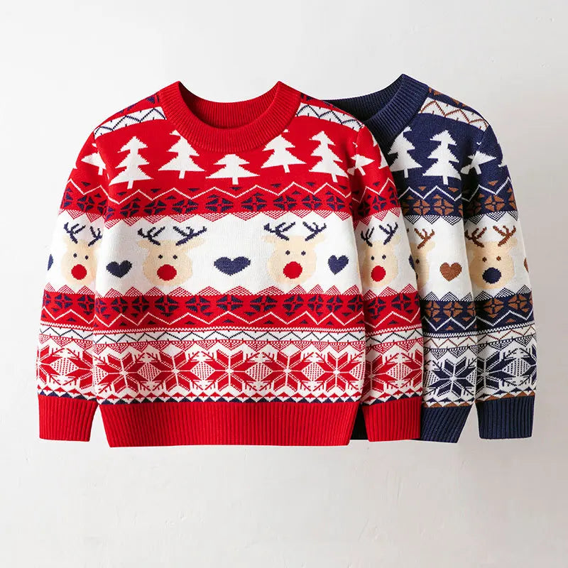 Oliver – Christmas Jumper Mens - Cozy/Cute | Kids Pullover 4