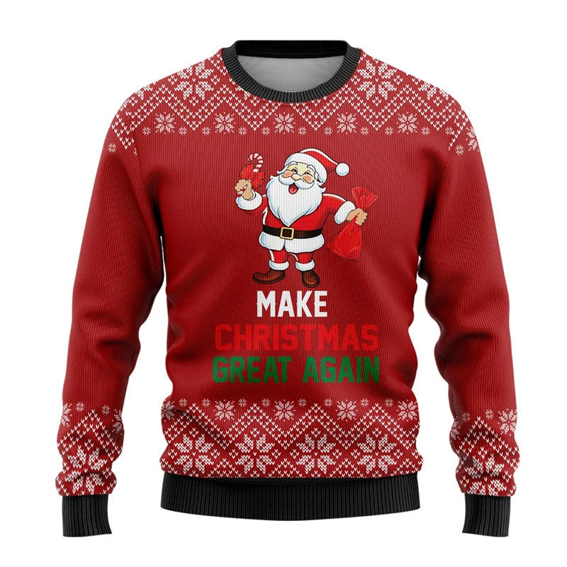 Sam – Christmas Jumper Mens - Fun/Playful | Sweatshirt 4