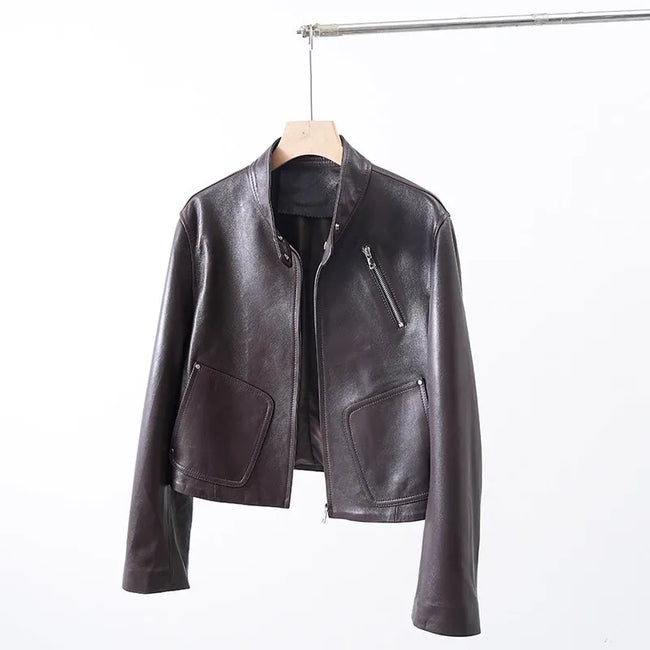 Emma – Leather Jacket Women’s Stylish Casual | Outerwear 1