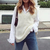 Emma – [sweater vest women] - Stylish Casual | Knit Vest 2