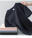 Fjorna | Men's T-Shirt Black Size M Heavy Cotton