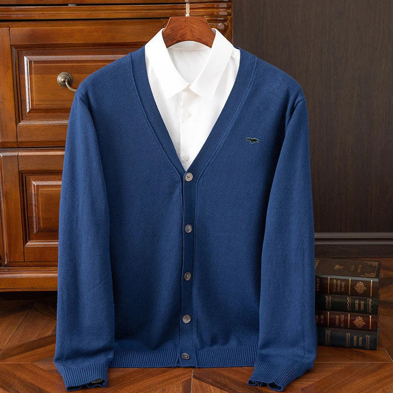 Charles – Mens Cashmere Cardigan + Men’s - Cozy/Chic | Sweater 12