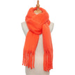 Luxury Winter Scarf Solid Color