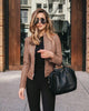 Ava – Leather Jacket Women’s - Stylish/Trendy | Bomber Jacket 11