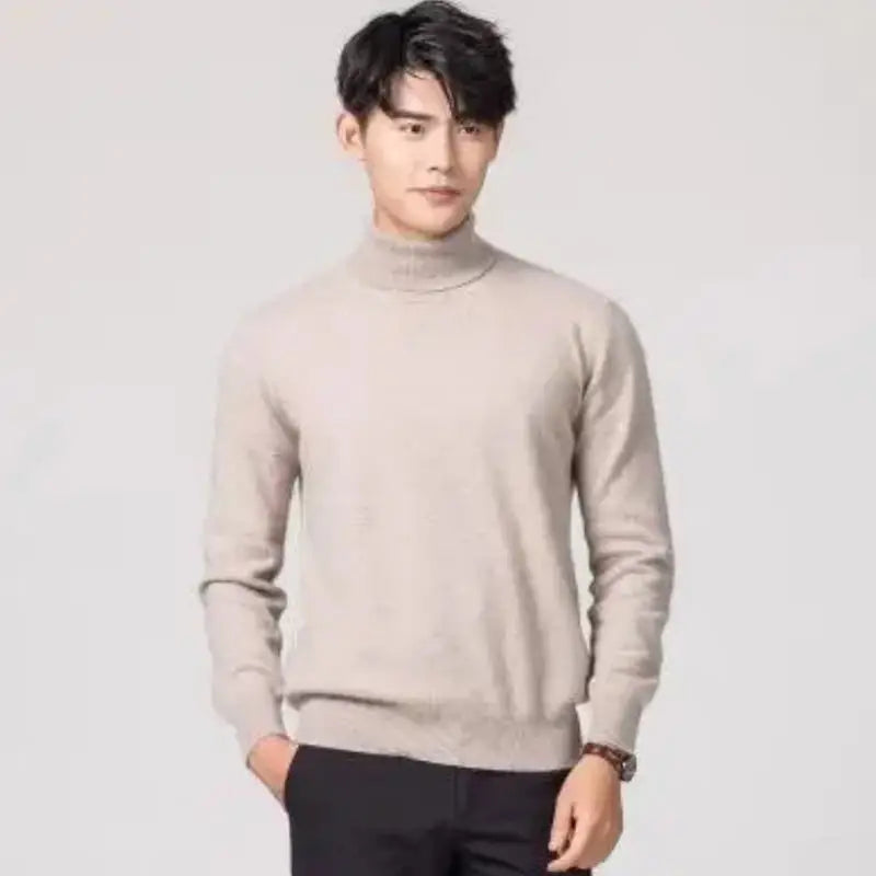 Charlie – Men’s Turtleneck Top + Cozy Style | Sweater 4