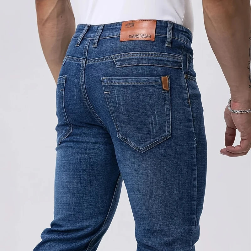 Classic Stretch Denim Pants