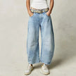 Everly Barrel-Leg Denims