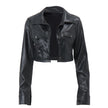 Mia – Leather Jacket Women + Stylish - Trendy | Short Coat 5