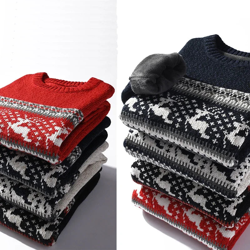 Daniel – Christmas Jumper Mens - Cozy Fleece Style | Pullover 4