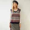 Clara – Sweater Vest Women - Elegant/Chic | Knitted Vest 1