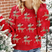 Clara – Christmas Jumper Women's Fun Pattern | Pullover 5