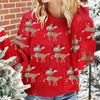Clara – Christmas Jumper Women's Fun Pattern | Pullover 5