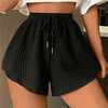 Mistila - Women's Casual Shorts with Drawstring