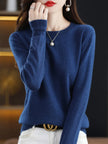 Alex – Crew Neck Women’s Classic Sweater | Soft Merino Wool 14