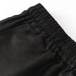 FJØRNA women's cotton linen wide leg trousers with drawstring, pull-on style, featuring a relaxed fit and casual chic design.
