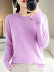 Alex – Crew Neck Women’s Classic Sweater | Soft Merino Wool 17